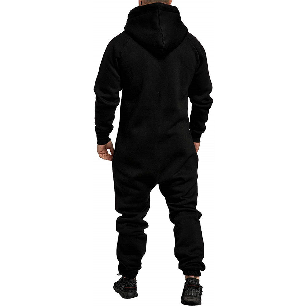 Amazon.com: WIITON Coveralls for Men Long Sleeve/Short Sleeve Hip-Hop  Onesie Work Jumpsuit with Zippered Pocket,Black 01,M : Clothing, Shoes &  Jewelry
